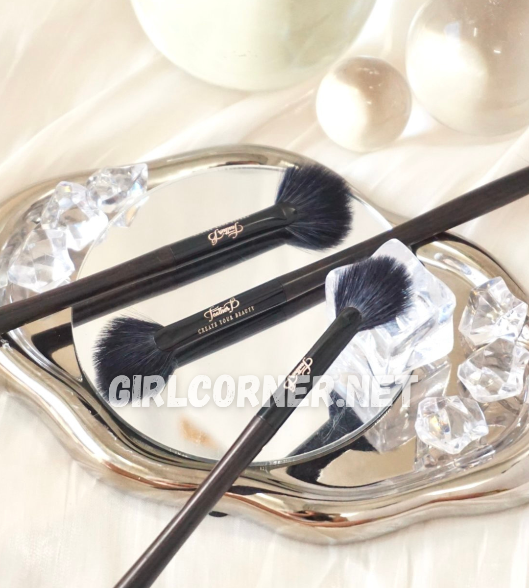 Feather B Black highlighter brush (4)