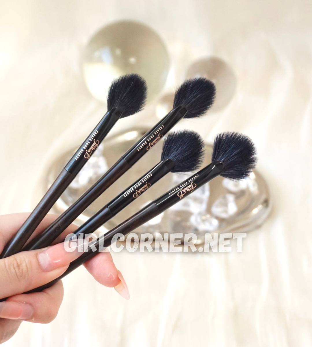 Feather B Black highlighter brush (8)